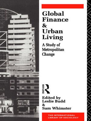cover image of Global Finance and Urban Living